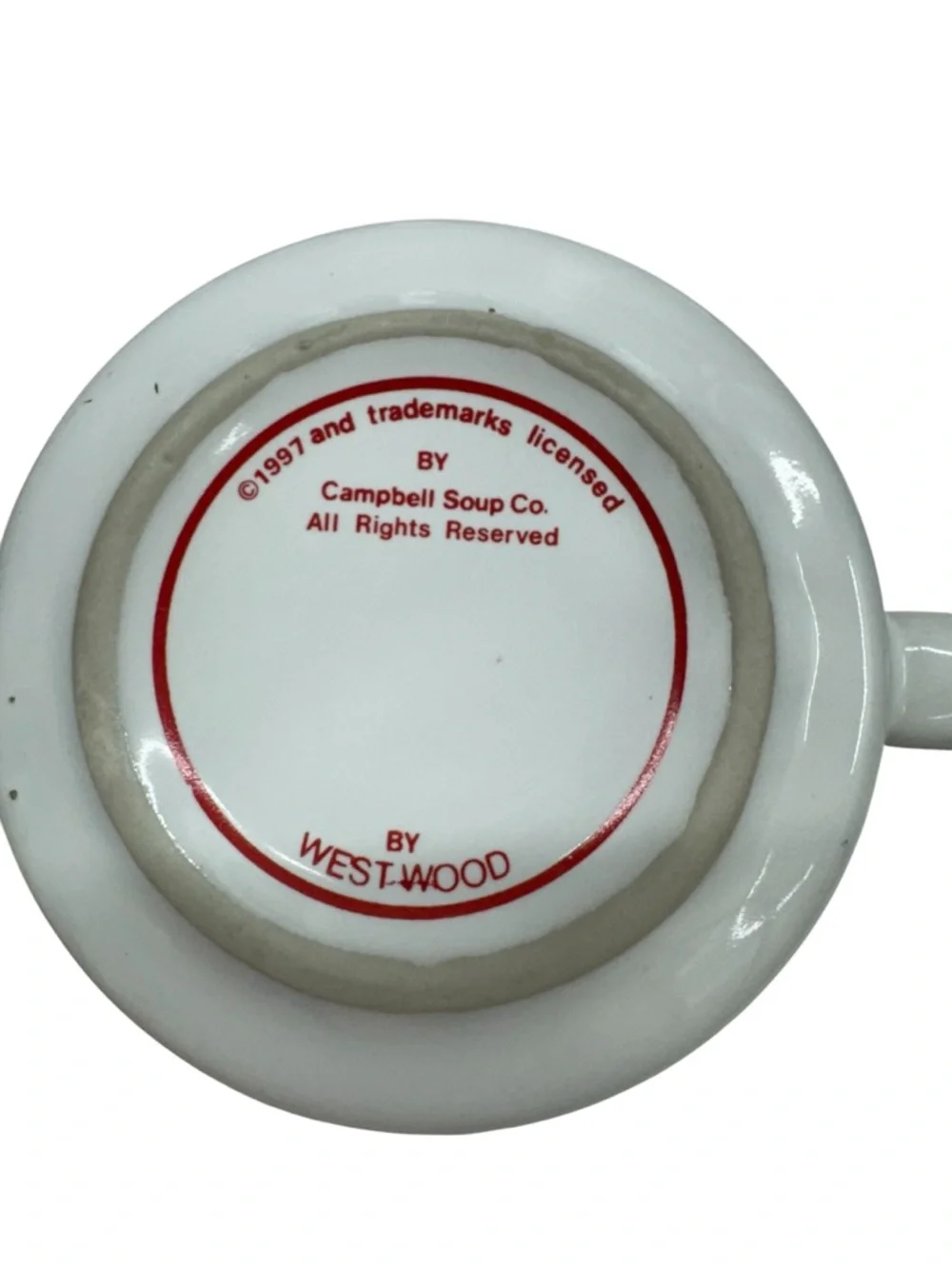 Campbell’s Red Ceramic Soup Mug